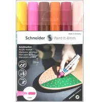 Schneider Schreibgeräte Paint-It 320, 4mm, VE=6 Farben