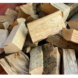 Brennholz 2400 kg Laubholz Mix ca 30cm trocken Kaminholz ofenfertig 7,4 SRM Bag