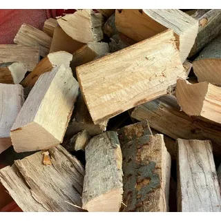 Brennholz 2400 kg Laubholz Mix ca 30cm trocken Kaminholz ofenfertig 7,4 SRM Bag