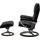 Stressless Relaxsessel STRESSLESS "Admiral", schwarz (schwarz batick), B:84cm H:100cm T:73cm, Leder BATICK: BATICK ist ein leicht korrigiertes, durchgefärbtes und genarbtes Möbelleder, bei dem die meisten Unebenheiten und Spuren in der Regel entfernt wurden.