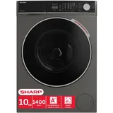 Sharp ES-WNFL014CADA-DE Waschmaschine (10 kg, 1400 U/min)