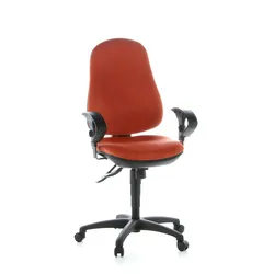 Topstar Bürostuhl / Drehstuhl ERGO SYDNEY Stoff orange