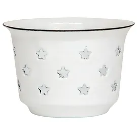 ib laursen [SA2026/08] Kerzenhalter f/Teelicht m/Sternen Emaille