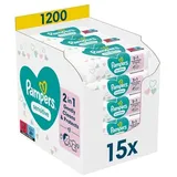 Pampers Feuchttücher Sensitive 1200 Tücher (15 x 80 Stk)