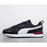 Herren Sneakers Schwarz/Weiß 374127-12 Grösse 44,5 - Schwarz - 44,5