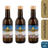 3 x Lausitzer Leinöl (kaltgepresstes Speiseleinöl Omega 3), 3 x 250ml