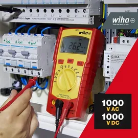 Wiha Multimeter bis 1.000 V AC, CAT IV
