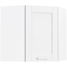 VCM Eckschrank Colura 57 x 57 x 60 cm Weiß