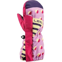 Leki HS Little Paw Mitt Long farbig neutral - 5, violett-pink