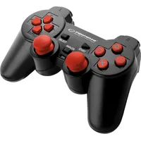 Esperanza Gaming-Controller Schwarz USB 2.0 Gamepad Analog / Digital PC, Playstation 2, Playstation 3