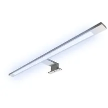Kalb Material Für Möbel LED Spiegelleuchte neutralweiß grau 60 cm