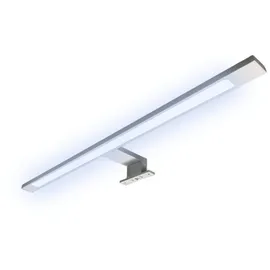 Kalb Material Für Möbel LED Spiegelleuchte neutralweiß grau 60 cm