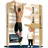bare hands Multifunktionale 3in1 Sprossenwand mit Klimmzugstange für dein Home G...