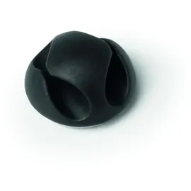 Durable Cavoline Clip 2 Tisch/Bank Kabelhalter Schwarz
