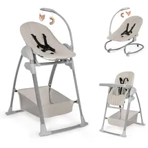 hauck Sit N Relax Beige inkl. Ablagekorb