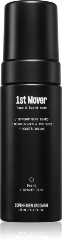 Copenhagen Grooming 1st Mover Face & Beard Wash Reinigungsschaum für den Bart 150 ml