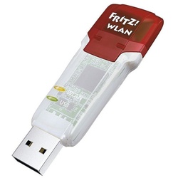 AVM FRITZ!WLAN USB Stick AC 860 Mobiler Router rot