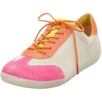 THINK! Nature chromfrei gegerbte nachhaltige Halbschuhe, Fuxia/Kombi 5000