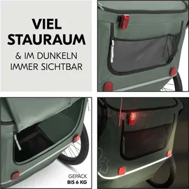 hauck Bike N Walk Duo Fahrradanhänger grün 2023