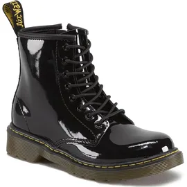 Dr. Martens Kinderstiefel JR BLACK PATENT LAMPER in Schwarz, 35