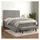 vidaXL Boxspringbett 140 x 200 cm H2 Grau