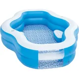 BESTWAY Splash View Family Pool mit Seitenfenster 270 x 198 x 51 cm