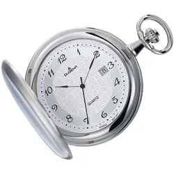 Dugena Savonette Taschenuhr 4460301 - 47 - Silber