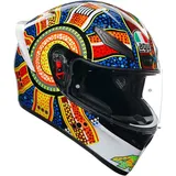 AGV K1 S Dreamtime Integralhelm - Weiß/Blau/Orange/Gelb - XXL