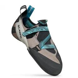 Scarpa Veloce Damen Kletterschuh grau/türkis - 37