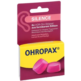 Ohropax Silence Silikon Vor-Ohr Stöpsel