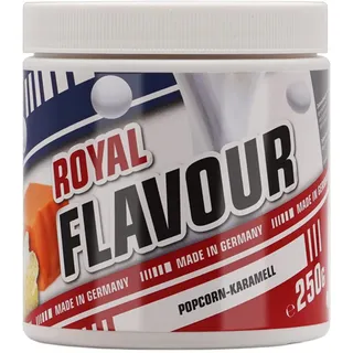 Royal Flavour, Aromapulver, 250g Dose, Popcorn-Karamell