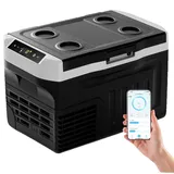 Kühlbox - Tragbare Kompressor Kühl-/Gefrierbox - 20 l Volumen - App-Steuerung - Temperatur −20°C bis 20°C - 220 V AC - EU‐Stecker - Energie...