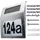 Maclean Brackets Maclean MCE172 Solar-LED-Hausnummernlampe