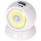 Universal LED Wand- und Spotleuchte mit Bewegungsmelder und Lichtsensor, 140 Lumen, ideal für Durchgang, Flur, Treppen, inklusive Batterien