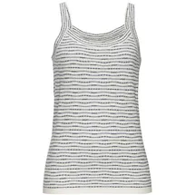 VIVANCE Stricktop Damen creme-rauchblau Gr.32/34