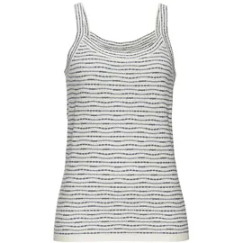 VIVANCE Stricktop Damen creme-rauchblau Gr.32/34