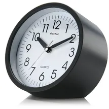 Eachui Wecker Analog schwarz