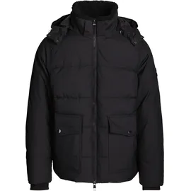 Tommy Hilfiger Parka TOMMY HILFIGER "ROCKIE UTILITY HOODED JACKET", Herren, Gr. XXL, schwarz, Web, Obermaterial: 100% Polyamid. Futter: 100% Polyamid.