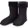 Ladeheid Gummistiefel Kinder federleichte und wasserdichte Eva Thermo Regenstiefel Gummistiefel gefüttert KL050 (Schwarz, 33 Eu) - 33