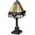 Quoizel Holmes Tiffany Mini-Tischlampe Bunt