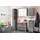 WELLTIME Waschbeckenunterschrank Ravenna 59 x 70 x 35 cm Grau