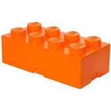 LEGO STORAGE BRICK 8 ORANGE