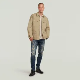 G-Star Reversible 4 Pocket Hemd - Beige - Herren - M