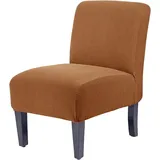 ELYSYSRL Sesselbezug 1 Sitzer ohne Armlehnen Stretch Accent Stuhlhussen Stuhlbezug Stretch Universal Sesselbezug Stuhlschutz Sesselhussen (Color : #16)
