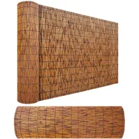 Bambus-Sichtschutz Schilfrohrmatte 80x600 90x300 140x160 100x600cm Bambus Matten Outdoor Sichtschutzzaun Natürliches Material Sonnenschutz für Alte Zaun Terrasse Stabil & Gerade Leicht Zu Schneiden