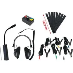 KS Tools Elektronisches Profi-Stethoskop, 18-teilig