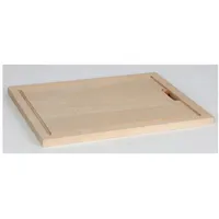 Buri Schneidebrett aus unbehandeltem Birkenholz 40 x 30 cm Braun