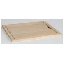 Buri Schneidebrett aus unbehandeltem Birkenholz 40 x 30 cm Braun