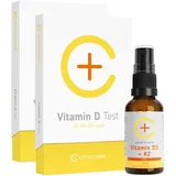 cerascreen Kontrollset 2 Vitamin D Tests+Vitamin D Spray