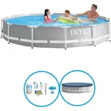 Intex Pool Prism Frame 366x76 cm - Schwimmbad-Paket EINHEITSGRÖSSE